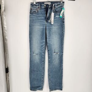 Daze Denim Sundaze Indigo Size‎ 00 Eco High Rise Dad Jeans NWT
